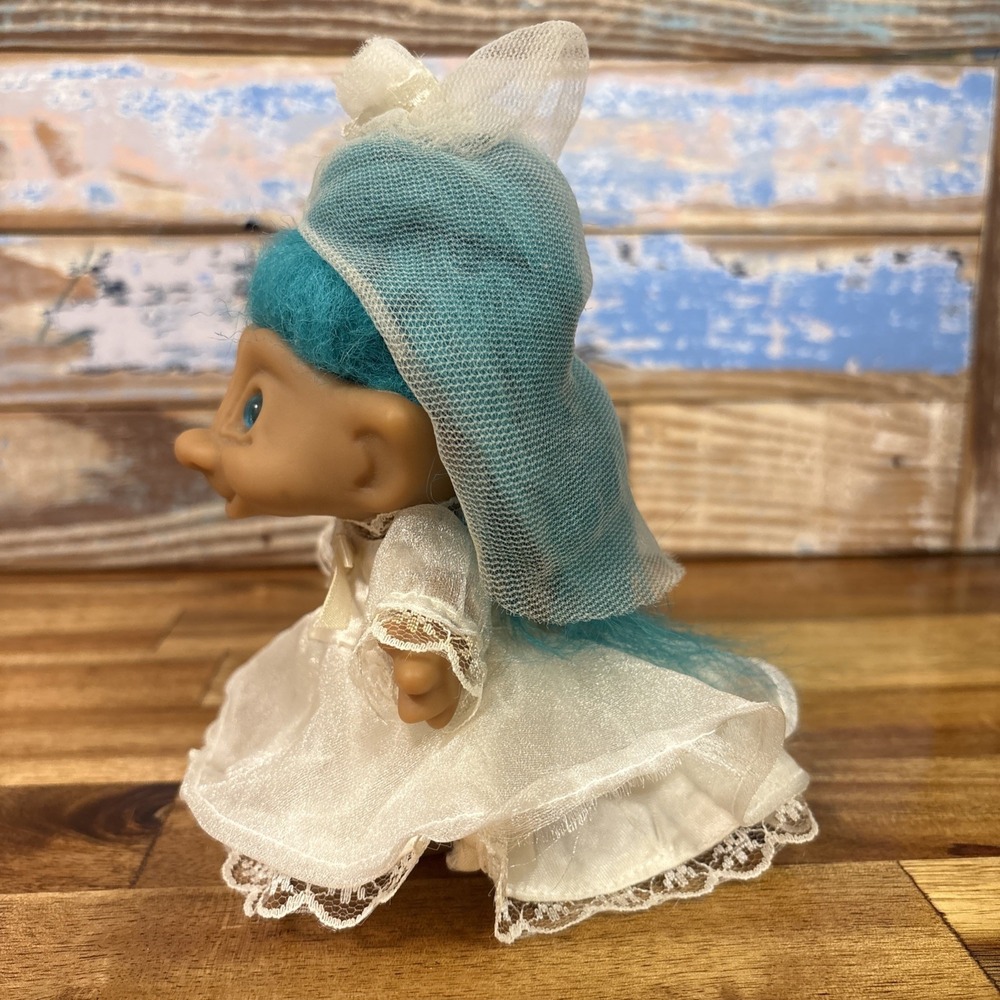 Ace Novelty Bride Vintage Troll 5 Inch Rare - Picture 3 of 11